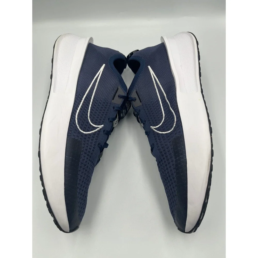 Nike Interact Run FD2291-402 Mens 15 College Navy White Running‎ Shoes